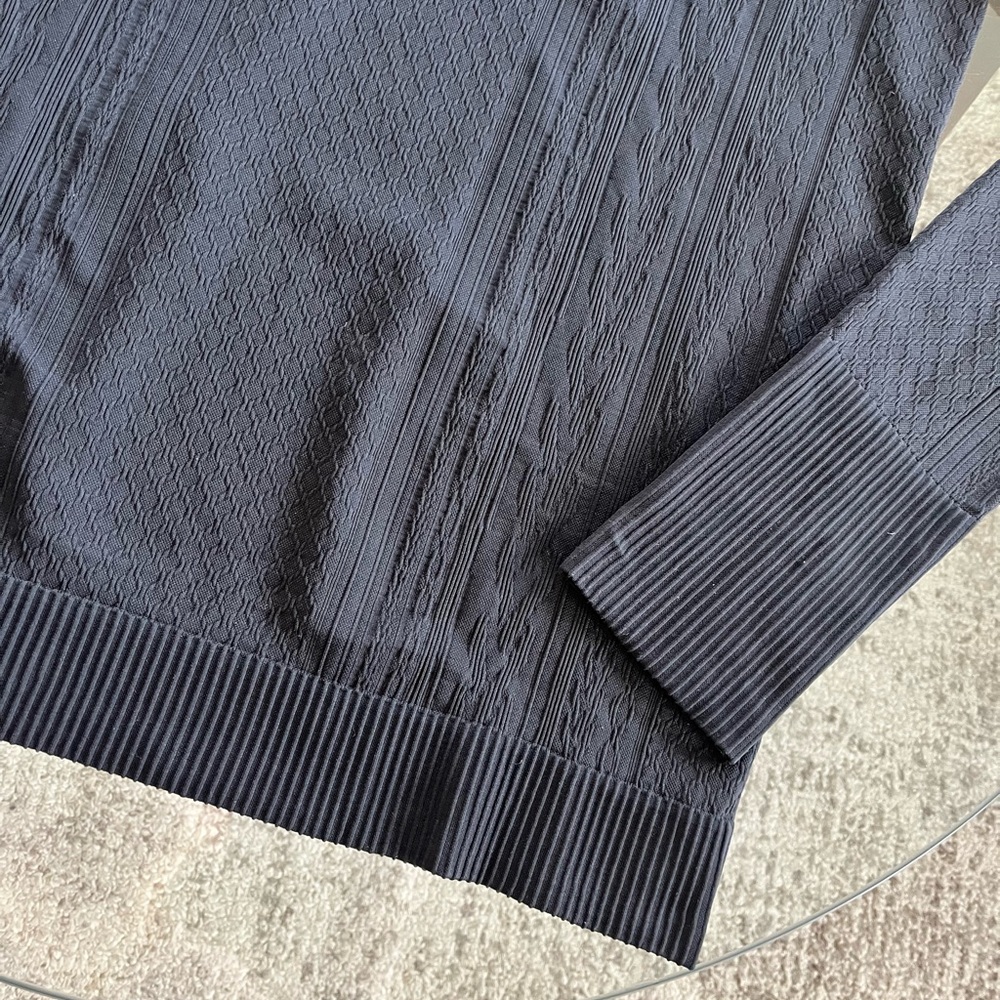 Lululemon Rest Less Mock Neck Black - Picture 11 of 14